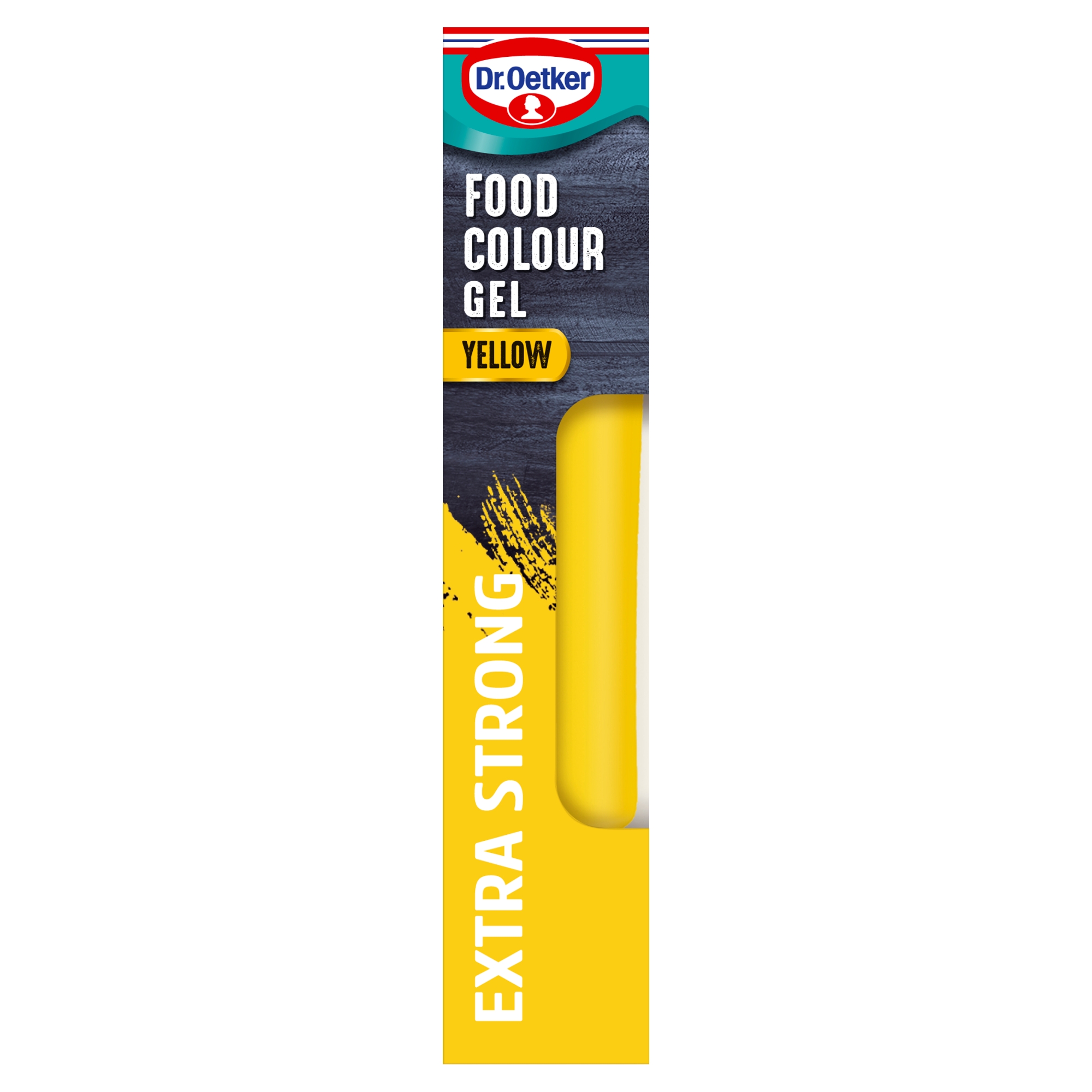 Dr Oetker Food Colour Gel Yellow 6 x 15g